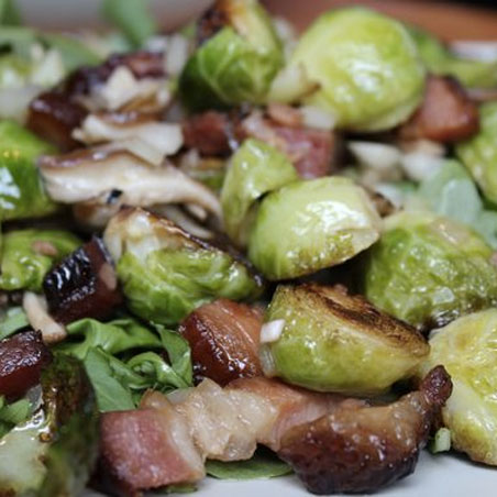 Dime Store's Seared Brussel Sprouts