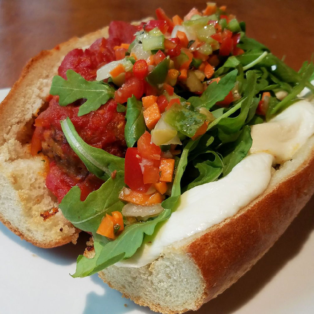 Dime Store's Baller Meatball Sub