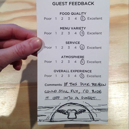 Guest Review RE: Dime Store's Duck Reuben