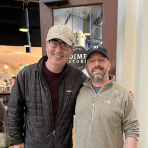 Comedian and TV Host John Oliver Eats Brunch at Dime Store Restaurant in Detroit